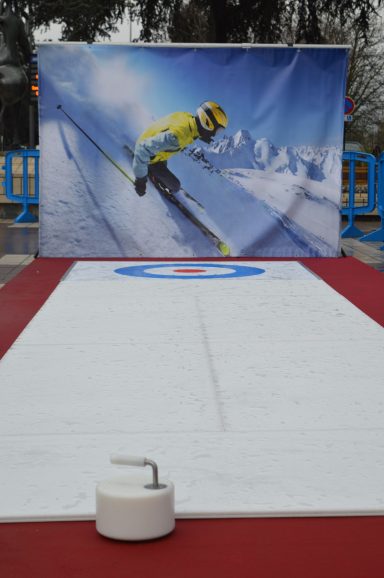 piste de ski gonflable teambuilding