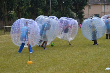 bubble foot challenge